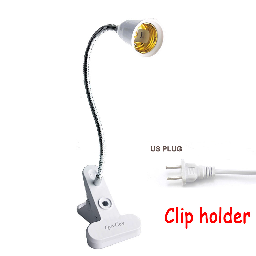 lamp holder with cable and plug